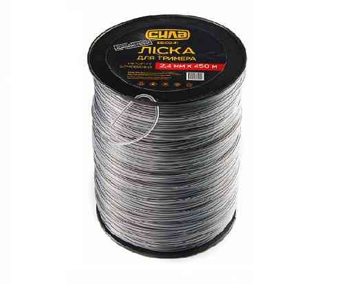 Лiска для тримера 3,0мм квадрат армований 300м СИЛА Київ