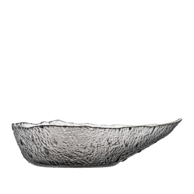 Салатник Ardesto Leaf 21.5см, скло, сірий (AR5011) Винница - изображение 3