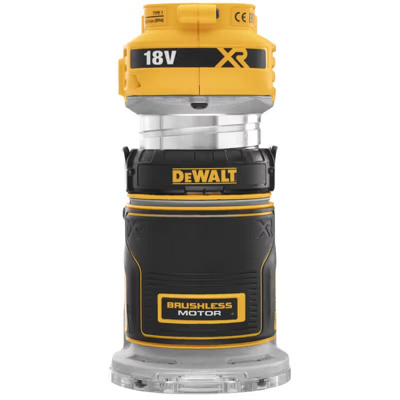 Фрезер акумуляторний безщітковий окантувальний DeWALT DCW600N 18 В, 6–8 мм, без АКБ і ЗП Київ - фото 3