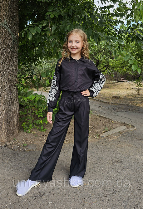 Школьные брюки класические черные р.116-164 Кривой Рог - изображение 7