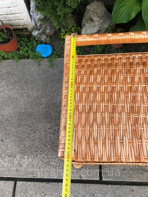 Мебель плетеная с лавками из лозы Киев - изображение 3