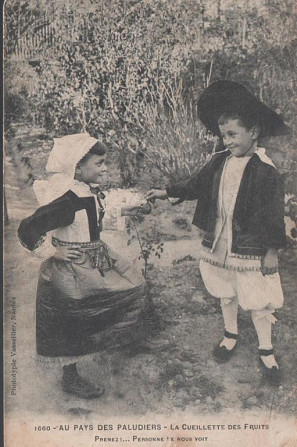 Поштова картка. Франція. 1908 Полтава - фото 1