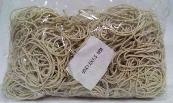 Резинка  №60 ( белая )*1,5мм  1 кг 