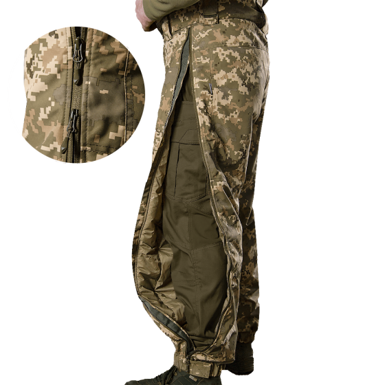 Зимові військові мембранні штани Defender 7 level (Піксель) XL Вінниця