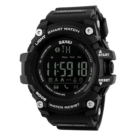 Спортивний годинник з Bluetooth Skmei 1227 (black) Вінниця - фото 1