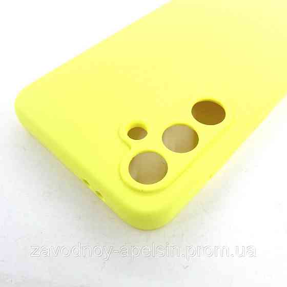 Samsung S24 FE S721 Чохол Захист камери Мікрофібра (жовтий) Одеса