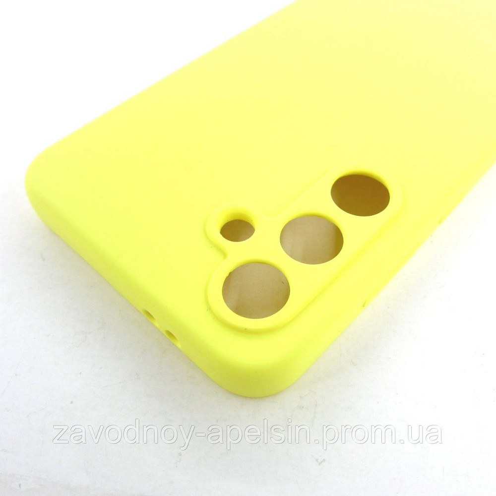 Samsung S24 FE S721 Чехол Защита камеры Микрофибра (желтый) Одесса - изображение 2