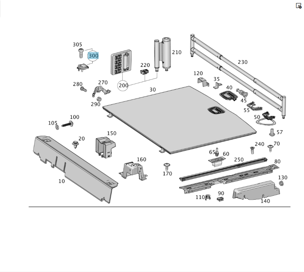 Mercedes-Benz  A0008603814 9051 Вухо кріплення багажу з чорною кришкою ML/GLE W166 GL/GLS X166 GLE Coupe C292 G-class W463 G-class W465 Одеса - фото 2