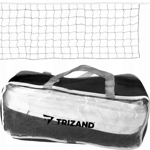 Волейбольная сетка 950х100 см с тросом и сумкой для переноски Trizand (2851) Нововолынск