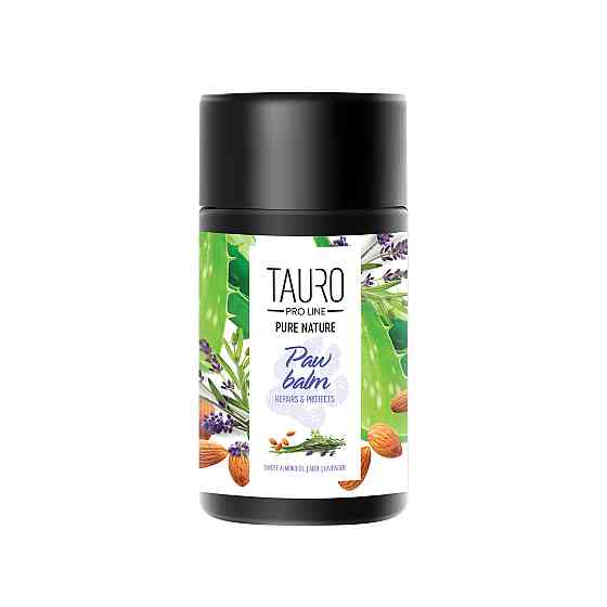 Tauro Pro Line Pure Nature Paw Balm Repairs&Protects Натуральний відновлювальний бальзам для лап собак і котів, 75 мл Київ