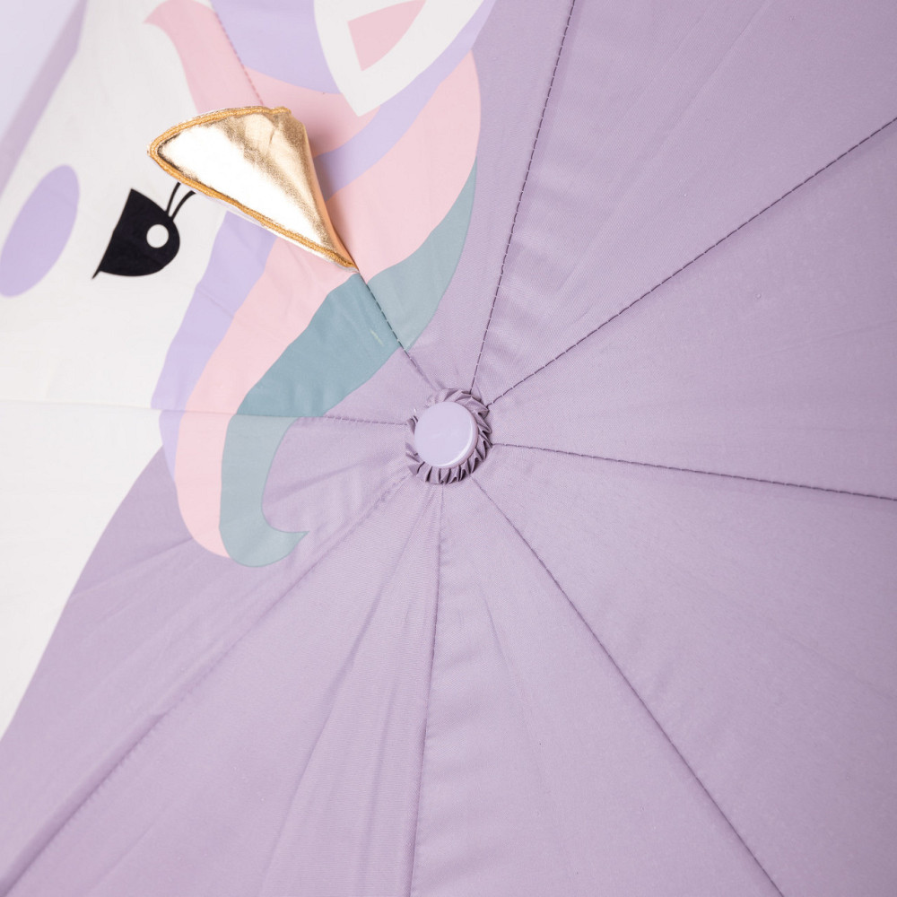 Детский зонт-трость фиолетовый, прочный и надежный Киев - изображение 8