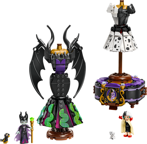 Конструктор LEGO Disney Villains Сукні Малефісенти та Лютелли де Віль 524 деталі (43262) Харків - фото 14