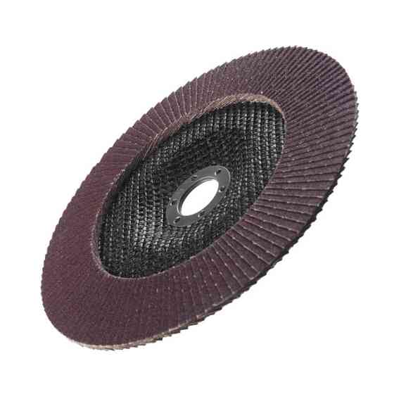 Диск шліфувальний пелюстковий, 180×22 мм, зерно K150, 7000 об/хв INTERTOOL BT-0235 Київ