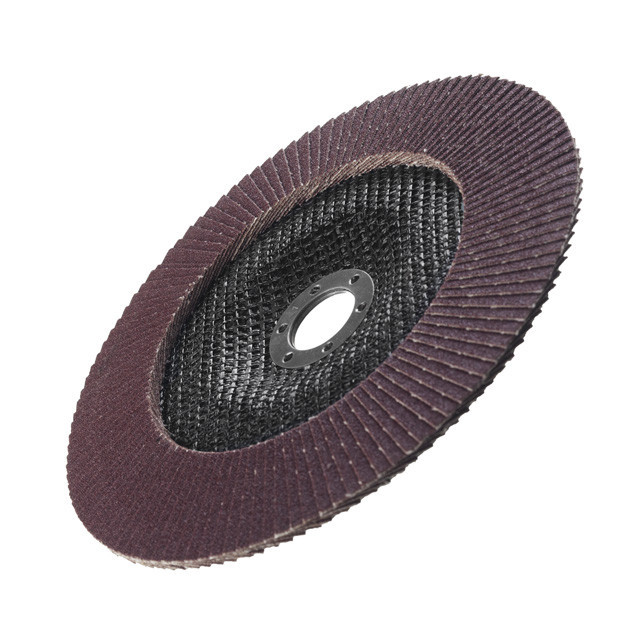 Диск шліфувальний пелюстковий, 180×22 мм, зерно K150, 7000 об/хв INTERTOOL BT-0235 Київ - фото 4