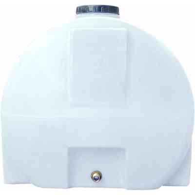 Ємність для води Пласт Бак горизонтальна харчова 200 л біла (2106) Вінниця