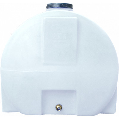 Емкость для воды Пласт Бак горизонтальная пищевая 200 л белая (2106) Винница - изображение 2