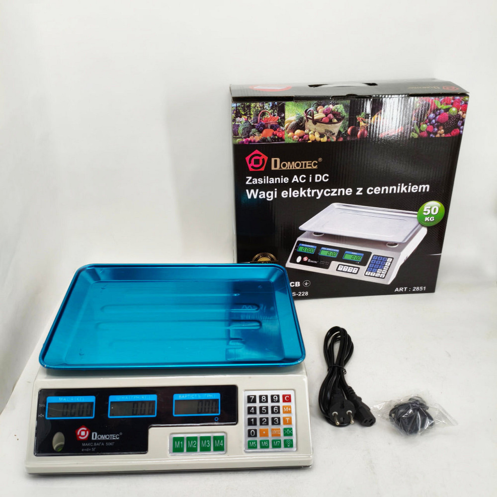 Ваги для комерційного використання, Настільні торгові ваги для підприємства QX-50 Львів - фото 8
