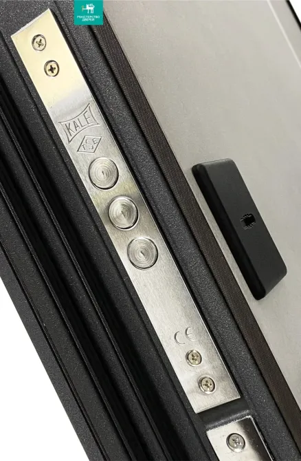 Двері вхідні Міністерство дверей П-3К-573 Квартира Бетон Антрацит / Бетон сніжний 860х2050 мм Київ - фото 8