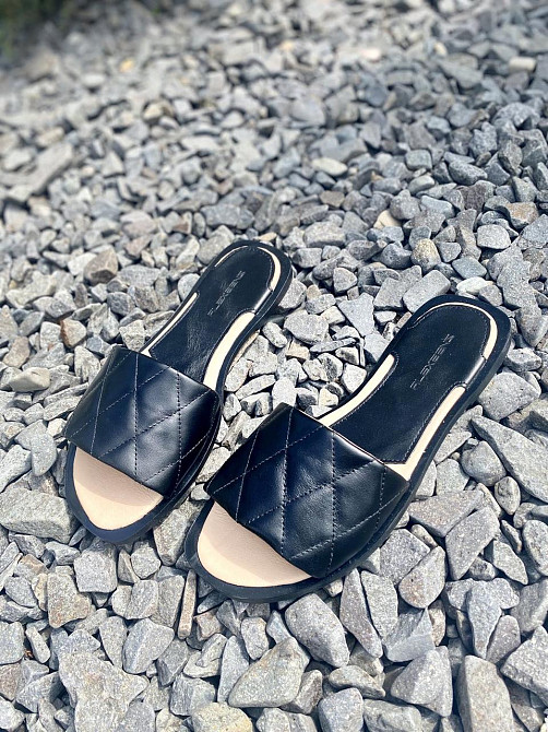 BENZ Шльопанці жіночі BENZ Di 53 чорні (літо, шкіра натуральна) (3989) Коломыя - изображение 7