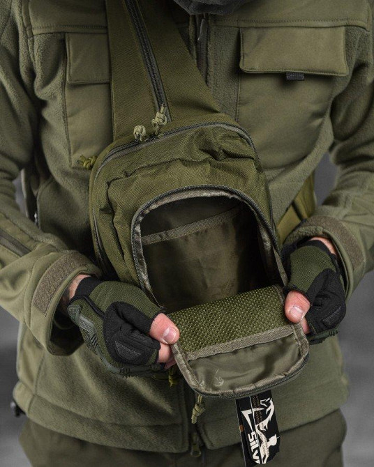 Тактична сумка нагрудна hardy hake Одеса - фото 4