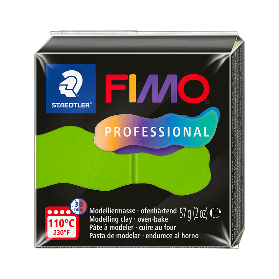 Пластика Professional зеленый свет 57г Fimo Киев - изображение 1