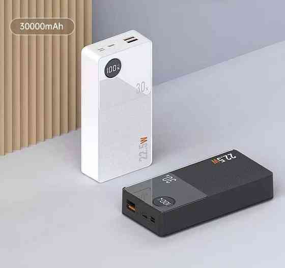 Павербанк Power bank УМБ Q8 — 30000mAh. Black. Київ