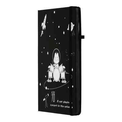 Книга записная ZiBi Cosmo A5 в клеточку твердая обложка на резинке 80 листов (ZB.115105) Винница