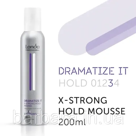 Пена для волос экстрасильной фиксации (3) Dramatize Londa Professionals Киев - изображение 1