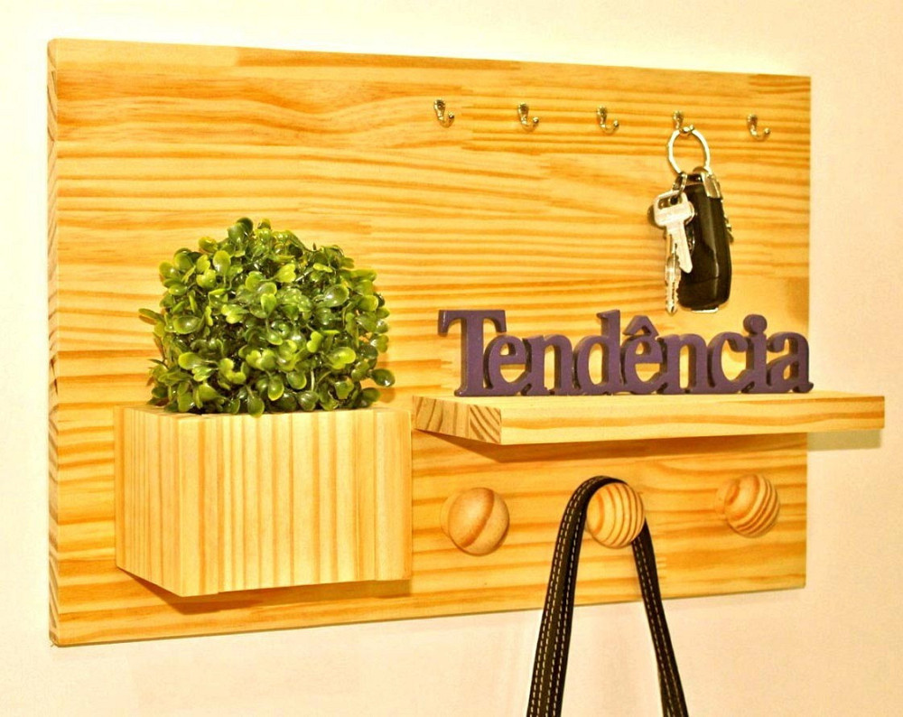 Ключница деревянная 