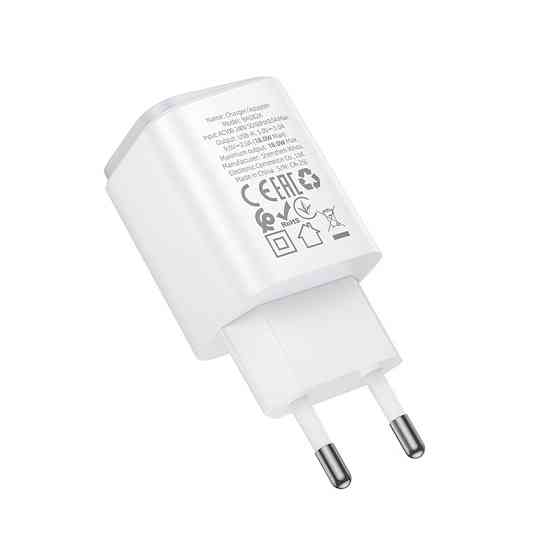 Мережевий зарядний пристрій BOROFONE BAS82A Star single port QC3.0 charger (EU) White Одеса