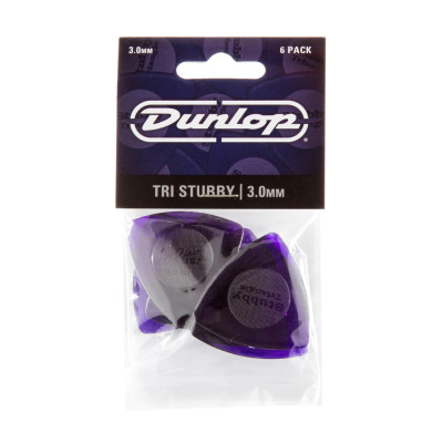 Медиатор Jim Dunlop Tri Stubby Pick 3.00mm 6 шт. (473P3.0) Винница - изображение 3