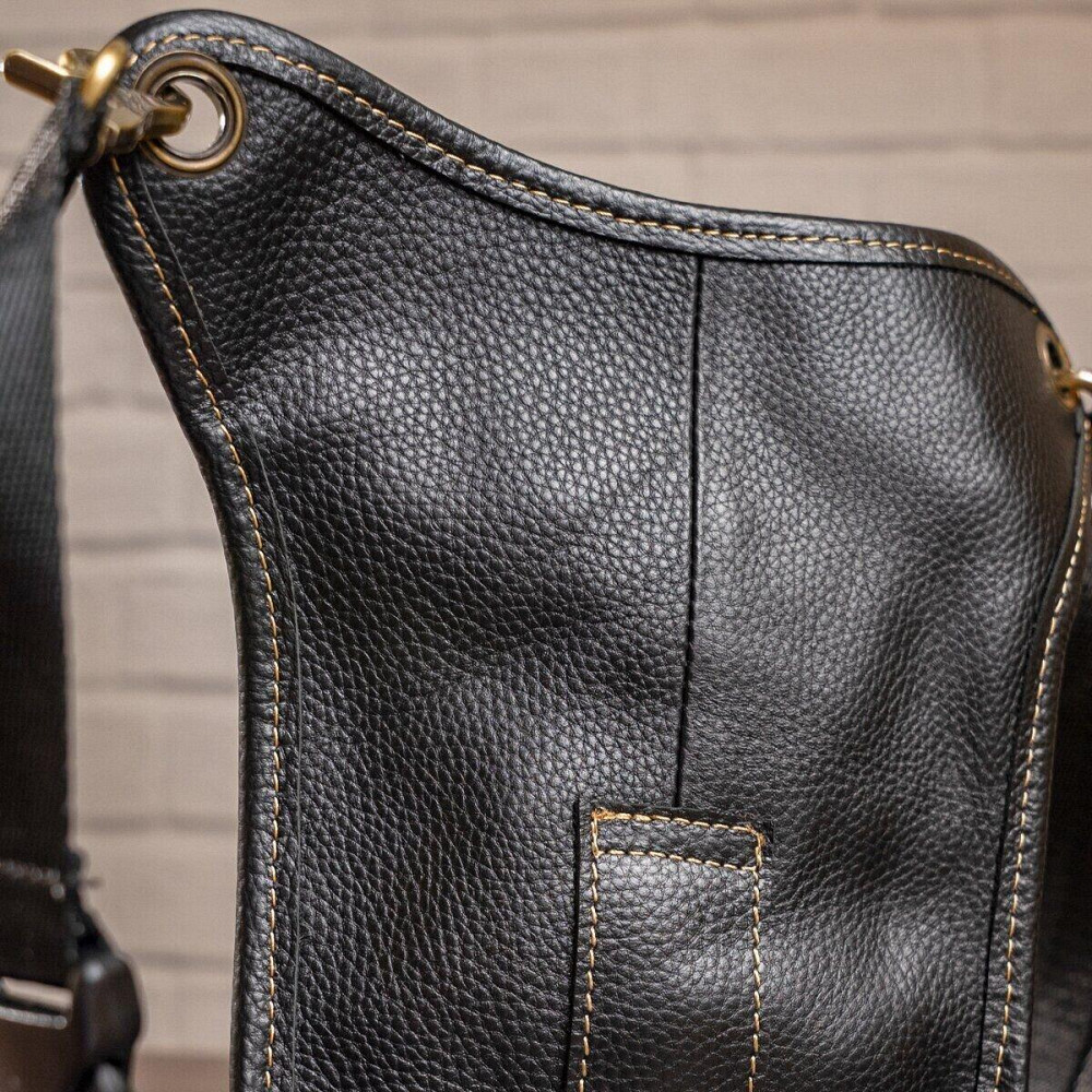 Сумка на пояс Vintage 14659 Чорна Київ - фото 8