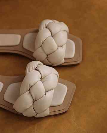 Milanti Шльопанці жіночі Milanti 134/35 бежеві (літо, шкіра натуральна) (4713) Коломыя