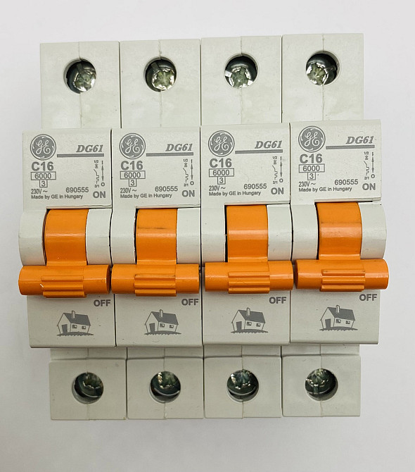 Автоматичний вимикач DG61C16 C16 1P Луцьк - фото 1