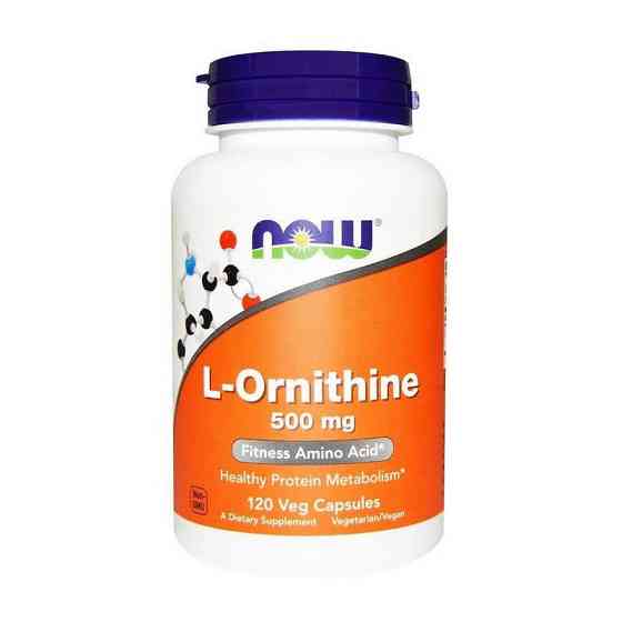 L-Ornithine 500 mg (120 veg caps) Луцк