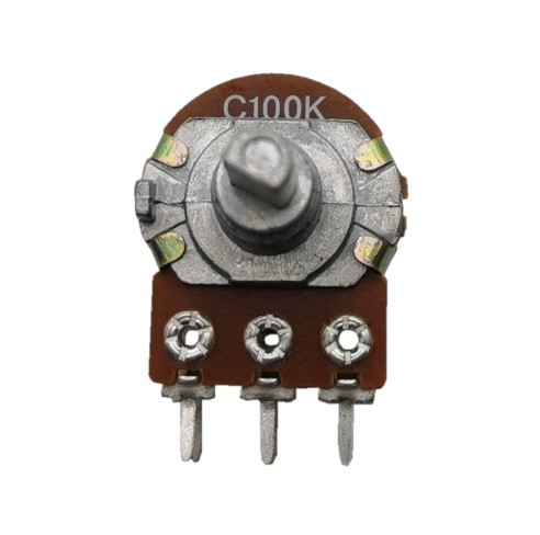 Потенциометр линейный 10 кОм с валом 15 мм Киев