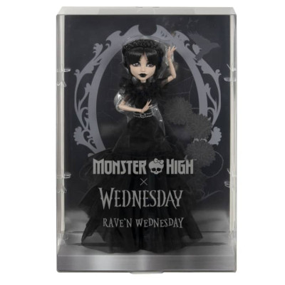 Кукла Monster High коллекционная Венздей Танцы Rave N (HXJ03) Винница - изображение 6
