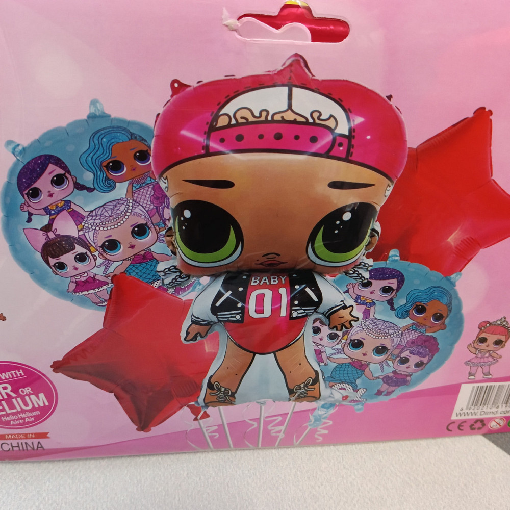 Набор воздушных шаров Лол (5 предметов) Киев - изображение 2