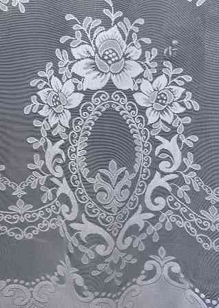 Тюль VR-Textil 1526т Жакард Білий 400х160 см (42-1017) Київ