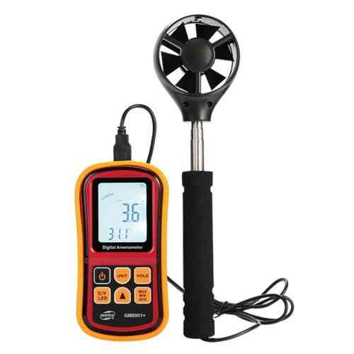 Анемометр-термометр 0,8-45 м/с, -10-45 °C BENETECH GM8901X Чернігів
