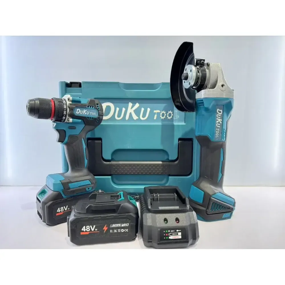 Бесщеточный комплект 2 в 1 ударный шуруповерт DTW 488 и болгарка DGA506 PRO Коломия - фото 1