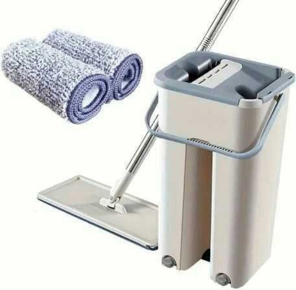 Комплект швабра з відром автоматичний віджим Лентяйка Отжим Ведро. Харків - фото 12