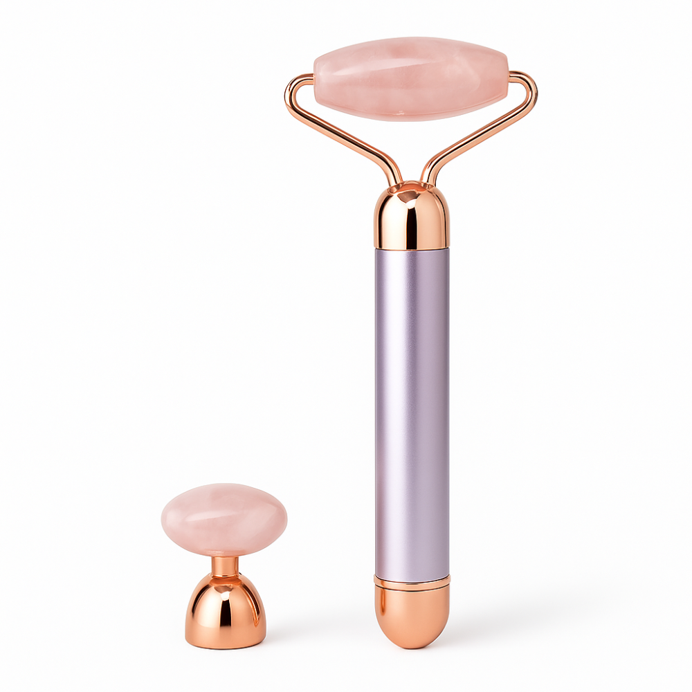 Масажер ролик електричний для особи Facial Roller Massager. Колір бежевий IQ-65 Львів - фото 11