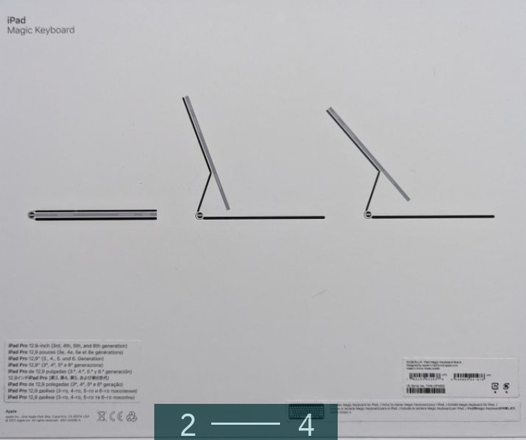 Планшет: iPad Magic Keyboard ( iPad Pro 12.9