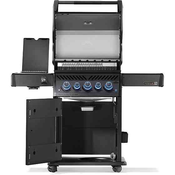 Газовый гриль Napoleon Phantom Rogue PRO-S 425 с боковой горелкой Sizzle Zone и вертилем (69912) черный RPS425RSIBPK-2-UA-PHM Код: Ровно