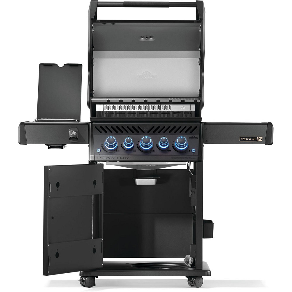 Газовый гриль Napoleon Phantom Rogue PRO-S 425 с боковой горелкой Sizzle Zone и вертилем (69912) черный RPS425RSIBPK-2-UA-PHM Код: Ровно - изображение 4