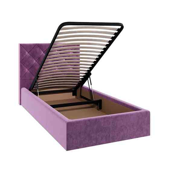 Ліжко BristolDesign Misty DK Violet Comfort з нішею для білизни 120x200 фіолетовий Київ