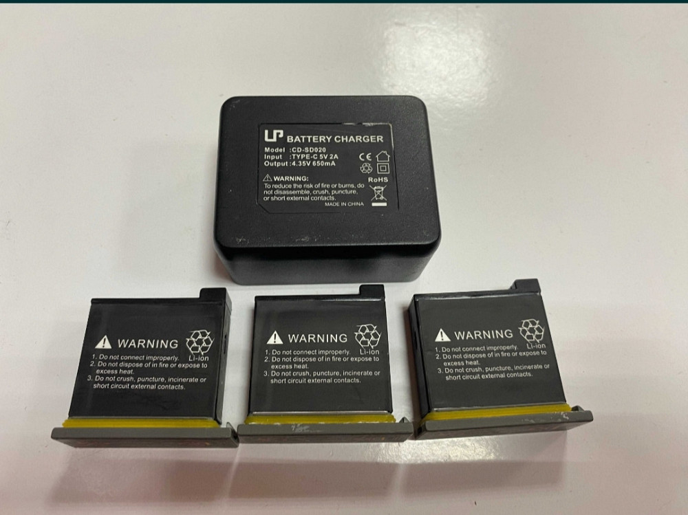 Аккумуляторы для DJl Osmo Action 1Зарядный кейс. Киев - изображение 3