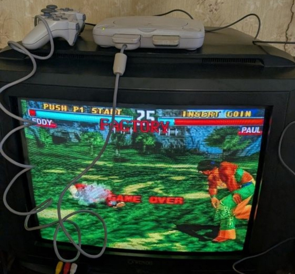 Playstation one Slim PS1 ,2 карти пам'яті,, 2 джойстика 25 ігр. Київ - фото 4