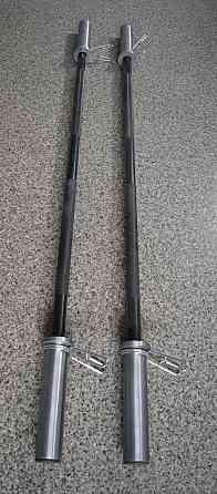 Гриф олимпийский 1.8 м с диаметром 50 мм Гантели, гири, штанги и диски вороненный на втулках Киев